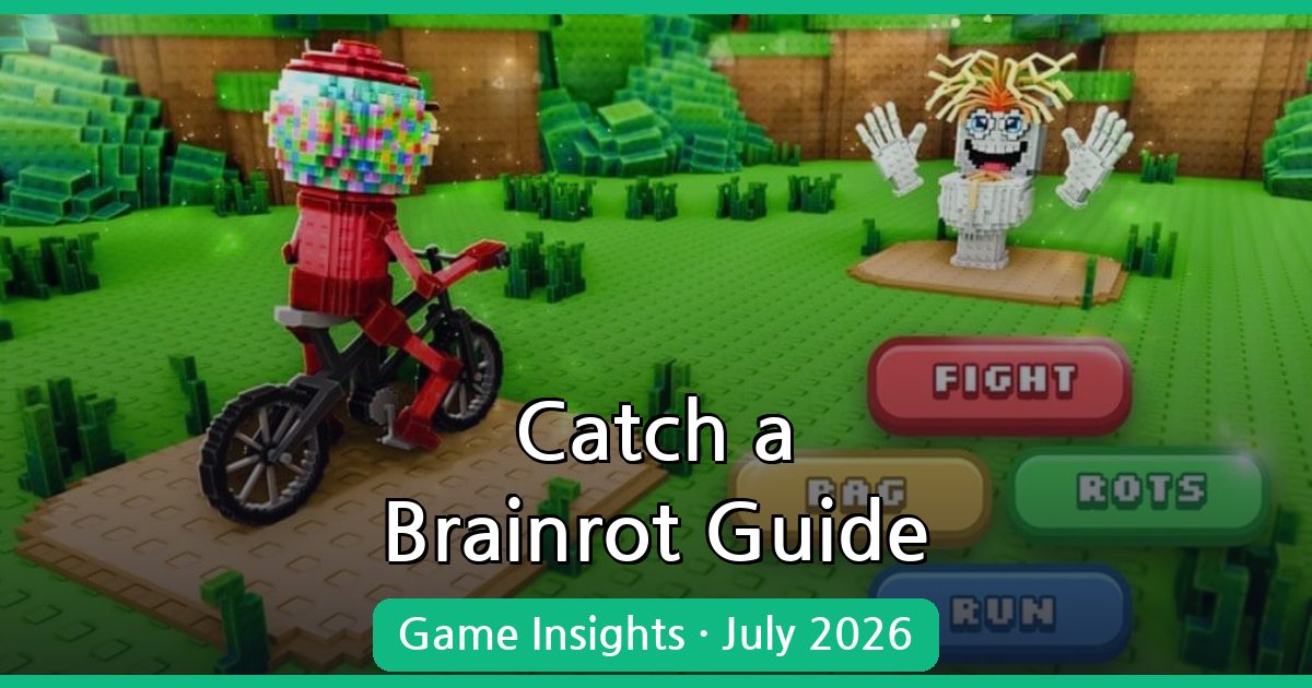 Catch a Brainrot Codes for July 2026: Everything You Need to Know