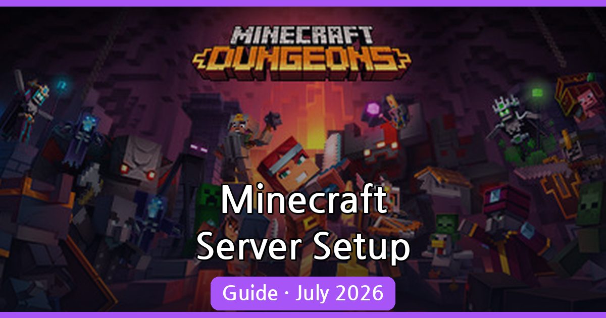 How to Set Up a Minecraft Server with Friends (Free & Paid) - July 2026