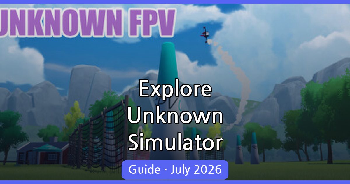 Mastering Unknown Simulator: A Comprehensive Guide (July 2026)