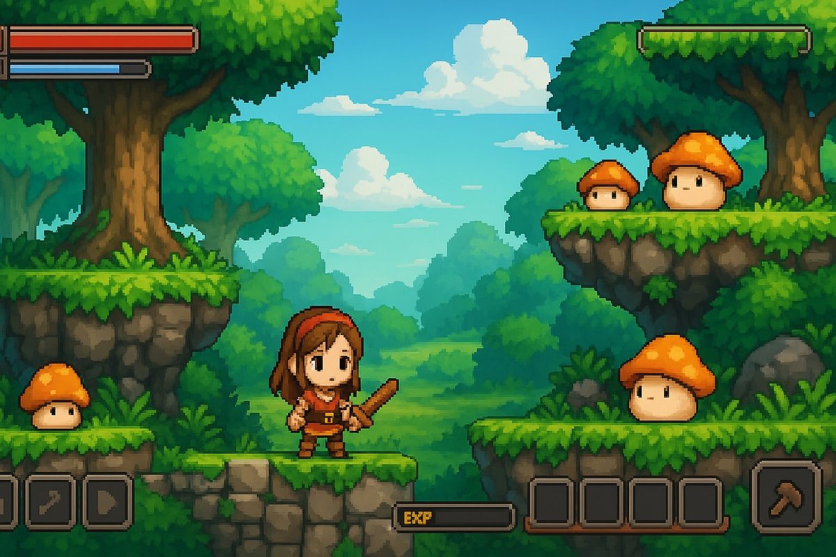 MapleStory 일러스트 1