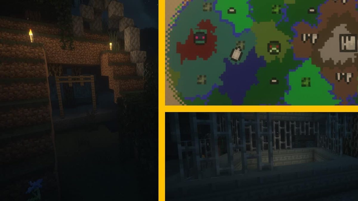 Minecraft 게임 스크린샷 1