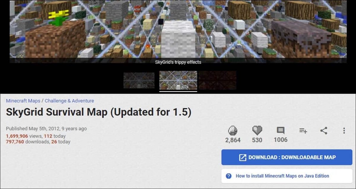 Minecraft 게임 스크린샷 1
