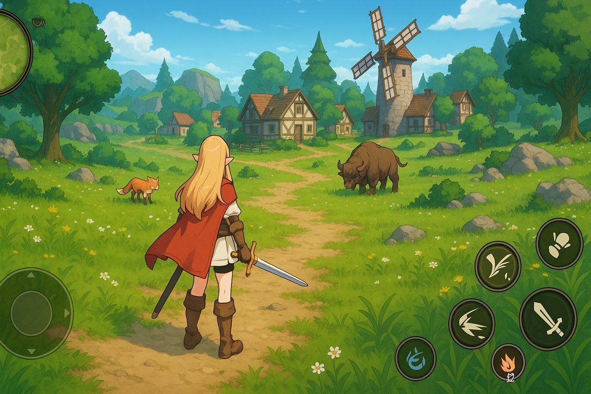 Mabinogi Mobile 일러스트 1