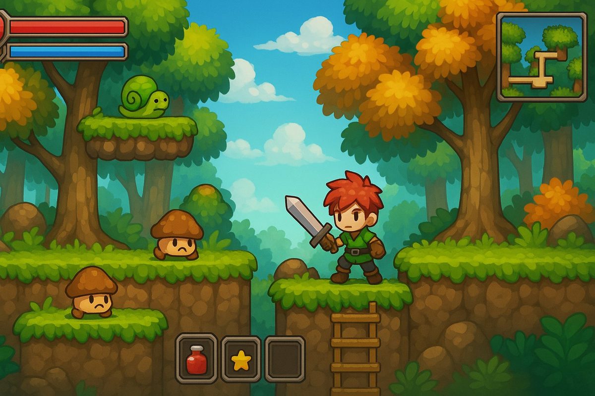 MapleLand 일러스트 1