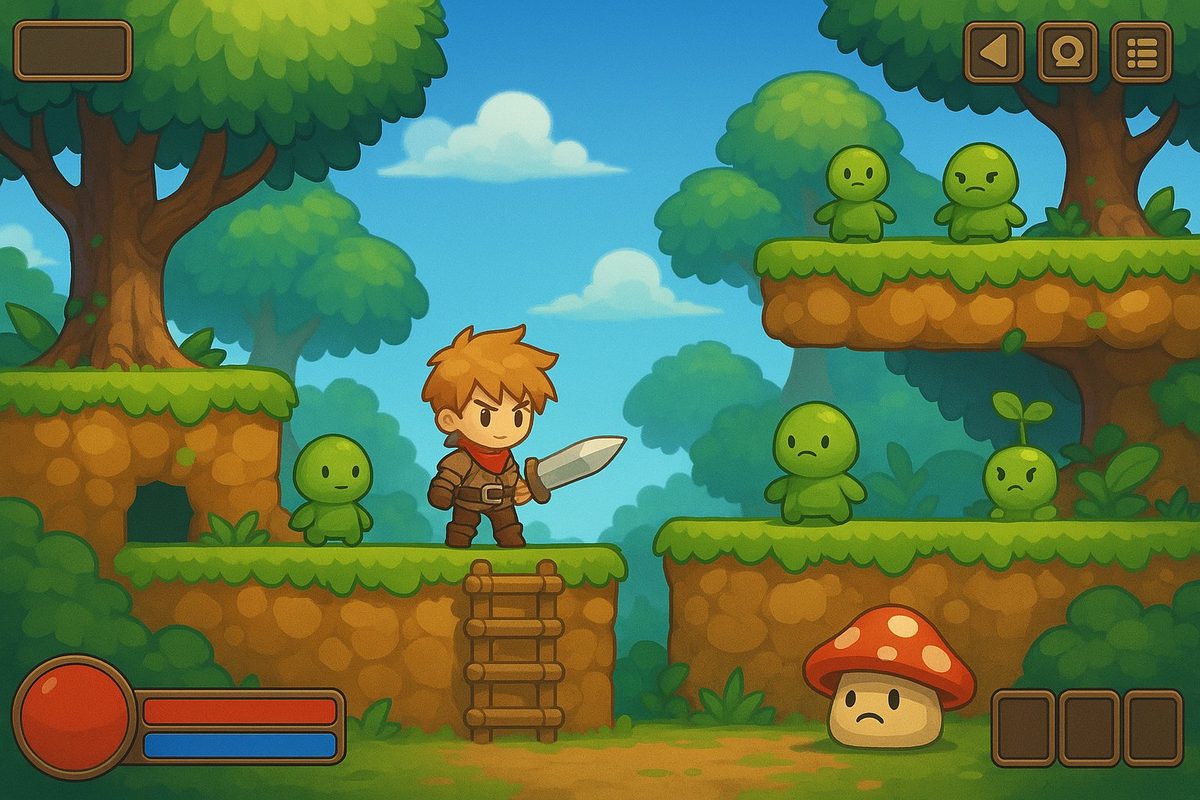 MapleStory 일러스트 1