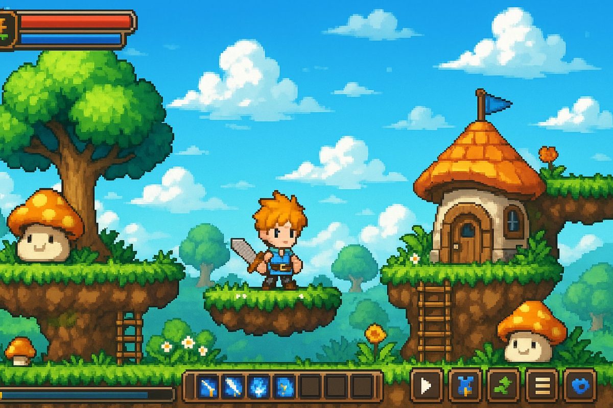 MapleStory Land 일러스트 1