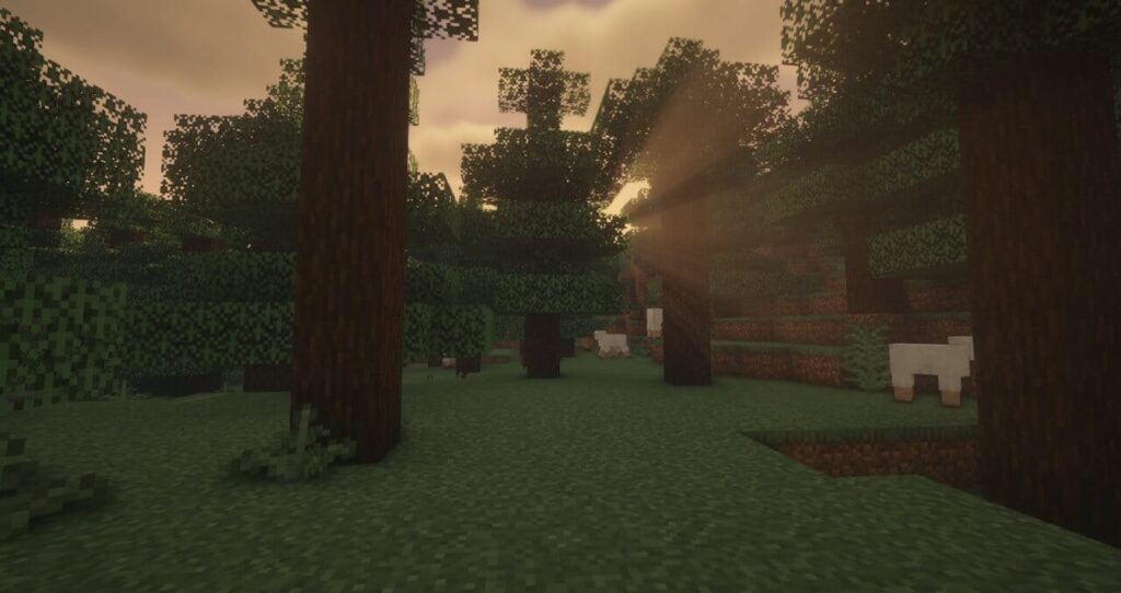 Minecraft 게임 스크린샷 1