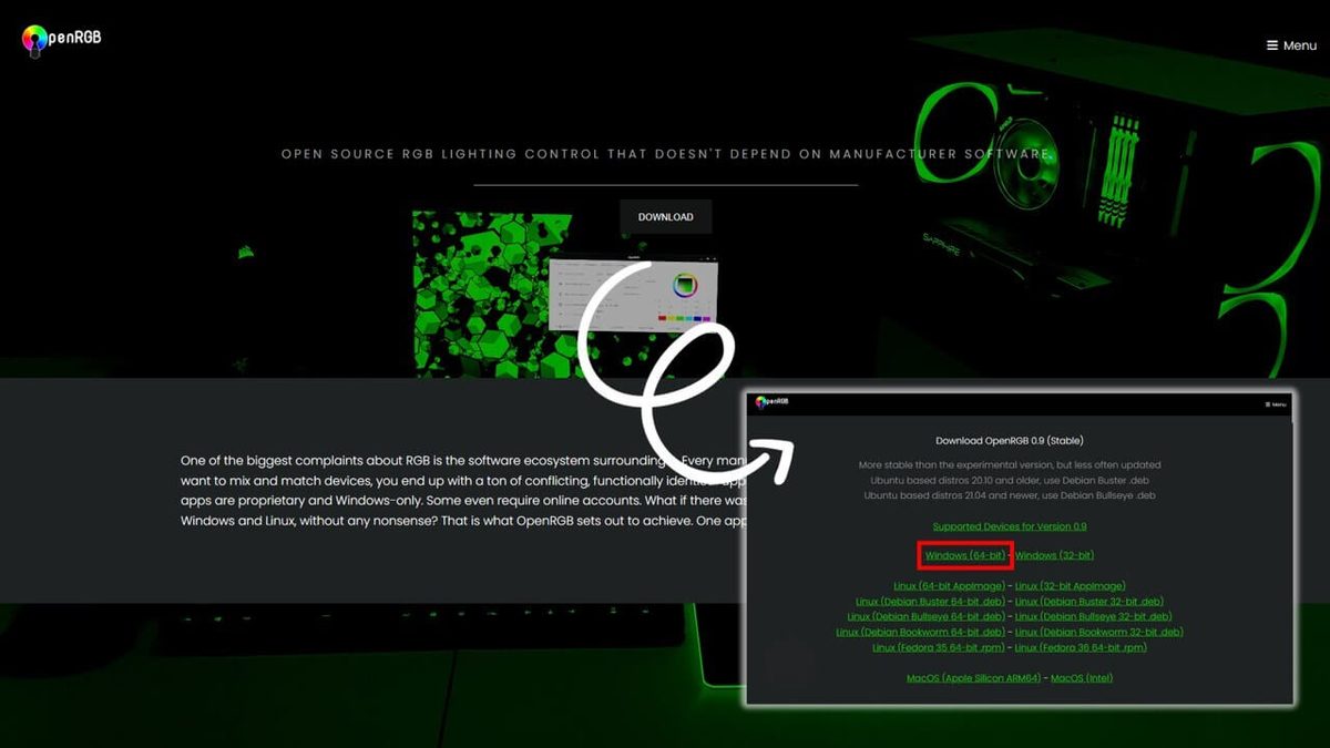 OpenRGB 게임 스크린샷 1