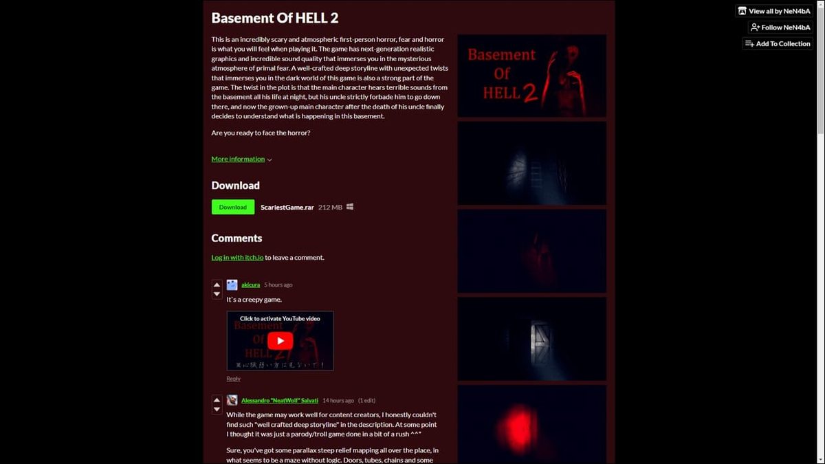 Basement of HELL 2 게임 스크린샷 2