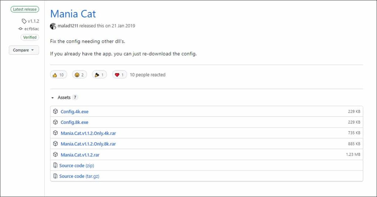 Bongocat Mania Cat Keyviewer 게임 스크린샷 1