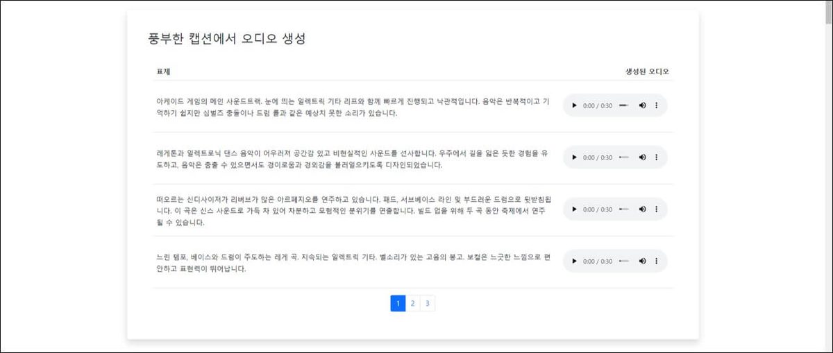 Google MusicLM 게임 스크린샷 1
