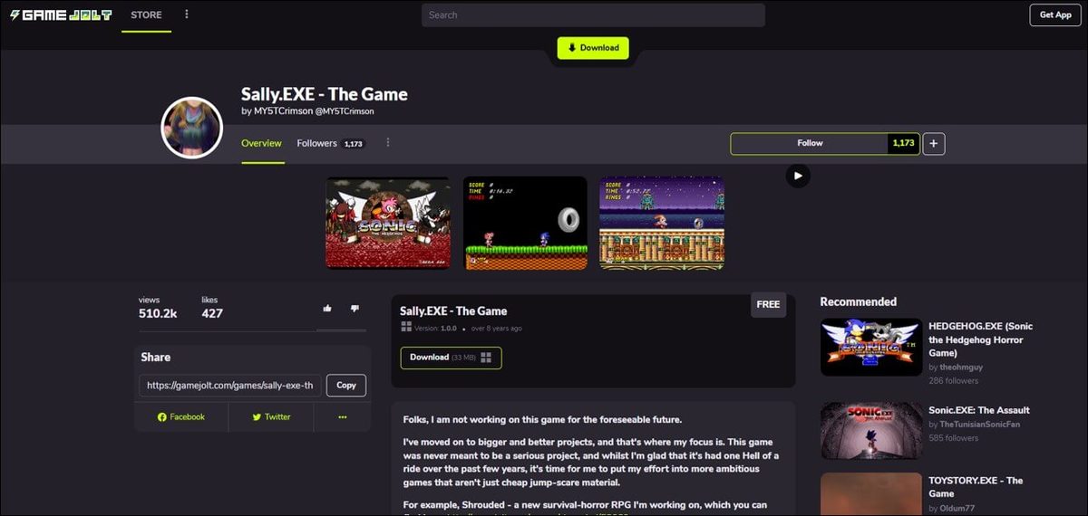 Sonic.EXE 게임 스크린샷 3