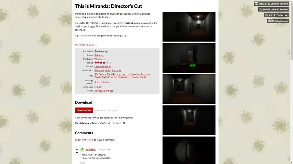 This is Miranda 게임 스크린샷 2