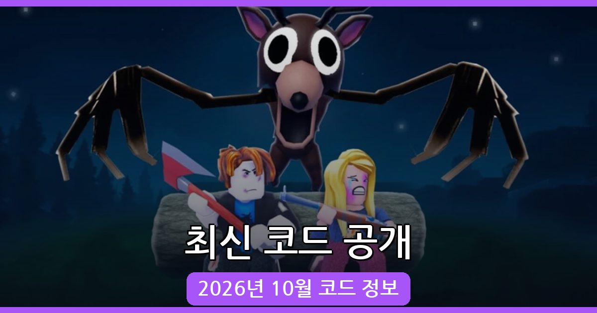 99 나이트 인 더 포레스트 코드 최신 업데이트 (2026년 10월)
